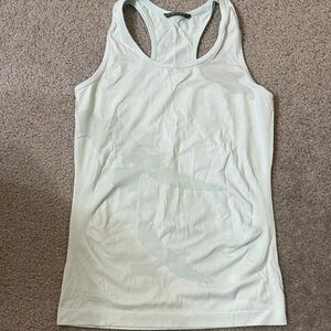 Oiselle Mint Racerback Tank Top
